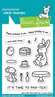 Tea-rrific Day Add-On - Clear Stamps - Lawn Fawn