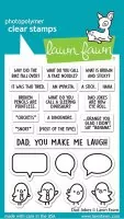 Dad Jokes - Clear Stamps - Lawn Fawn