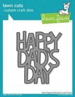 Giant Happy Dad's Day - Dies - Lawn Fawn