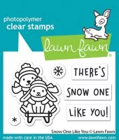 Snow One Like You - Clear Stamps - Lawn Fawn