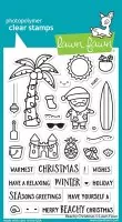 Beachy Christmas - Clear Stamps - Lawn Fawn