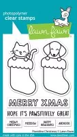 Pawsitive Christmas - Clear Stamps - Lawn Fawn