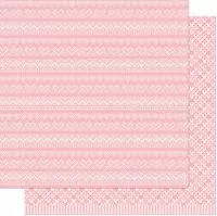 Knit Picky Winter - Lost Mitten - Designpaper - 12"x12" - Lawn Fawn