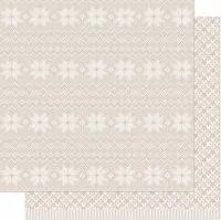 Knit Picky Winter - Baby Blanket - Designpaper - 12"x12" - Lawn Fawn