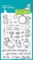 Sew Very Mice - Clear Stamps - Lawn Fawn