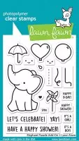 Elephant Parade Add-On - Clear Stamps - Lawn Fawn