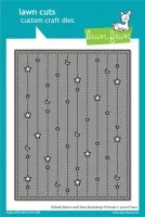 Dotted Moon and Stars Backdrop: Portrait - Dies - Lawn Fawn
