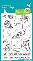 Just Plane Awesome - Clear Stamps - Lawn Fawn