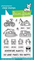 Car Critters Road Trip Add-On - Clear Stamps - Lawn Fawn