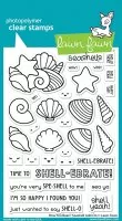 How You Bean? Seashell Add-On - Clear Stamps - Lawn Fawn