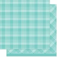 Favorite Flannel - Hot Toddy - Designpapier - 12"x12" - Lawn Fawn