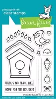 Winter Birds Add-On - Clear Stamps - Lawn Fawn