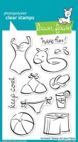 Swimsuit Season - Clear Stamps - Lawn Fawn - 2nd grade