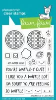 A Waffle Lot - Clear Stamps - Lawn Fawn