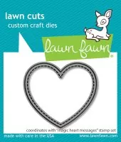 Magic Heart Messages - Dies - Lawn Fawn