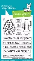 Sometimes Life is Prickly - Clear Stamps - Lawn Fawn