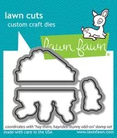Hay There, Hayrides! Bunny Add-On Dies Lawn Fawn