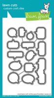 All the Speech Bubbles - Dies - Lawn Fawn