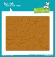Cloud Background: Landscape - Hot Foil Plate - Lawn Fawn