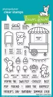 Treat Cart - Clear Stamps - Lawn Fawn
