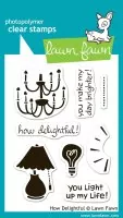 How Delightful Clear Stamps Lawn Fawn