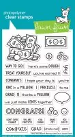 How You Bean? Money Add-On - Clear Stamps - Lawn Fawn