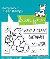 Year Fourteen Clear Stamps Lawn Fawn