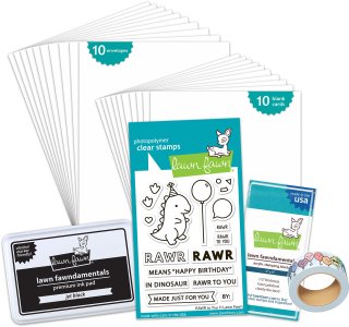 Rawr To You - Kid's Cardmaking Kit - Lawn Fawn