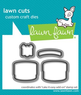 Cake It Easy Add-On Dies Lawn Fawn