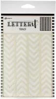 Letter It Alternating Chevron - Stencil - Ranger