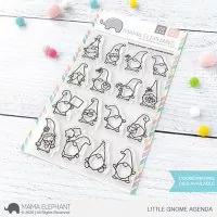 Little Gnome Agenda - Clear Stamps - Mama Elephant