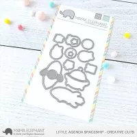 Little Agenda Spaceship - Creative Cuts (Dies) - Mama Elephant