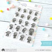 Little Mummy Agenda - Clear Stamps - Mama Elephant