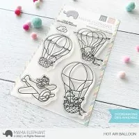 Hot Air Balloon - Clear Stamps - Mama Elephant