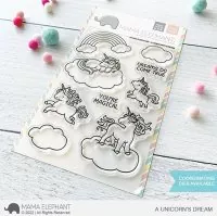 A Unicorn's Dream Clear Stamps Mama Elephant