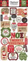 My Favorite Christmas - Chipboard Phrases Embellishment - Echo Park Paper Co