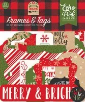 My Favorite Christmas - Frames & Tags - Die Cut Embellishment - Echo Park Paper Co