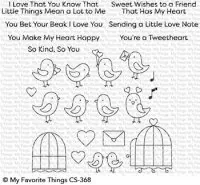 Tweethearts - Clear Stamps - MFT