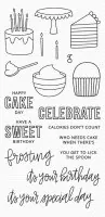 Birthdays Take The Cake - Clear Stamps - MFT