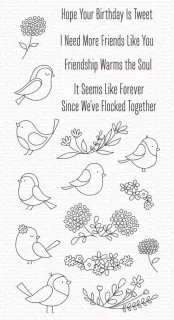 Spring Songbird - Stamp & Die Bundle - MFT