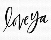 Love Ya - Clear Stamps - My Favorite Things