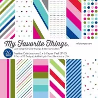 Festive Celebrations Paper Pad 6x6 Inch My Favorite Things
