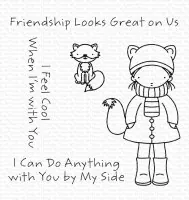 Friendship Looks Great - Pure Innocence - Clear Stamps - My Favorite Things