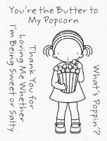 What's Poppin'? - Pure Innocence - Clear Stamps - My Favorite Things