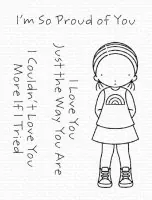 I Love You Just the Way You Are - Pure Innocence - Clear Stamps - My Favorite Things