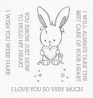 Wish You Were Hare Clear Stamps My Favorite Things Rachel Anne Miller