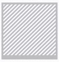 Diagonal Stripes - Stencil - My Favorite Things