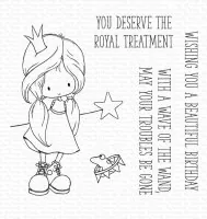 You Deserve the Royal Treatment - Clear Stamps - My Favorite Things