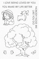 Nobody Nose Me Like You Do - Clear Stamps - My Favorite Things