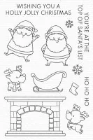 Holly Jolly Santa - Clear Stamps - My Favorite Things